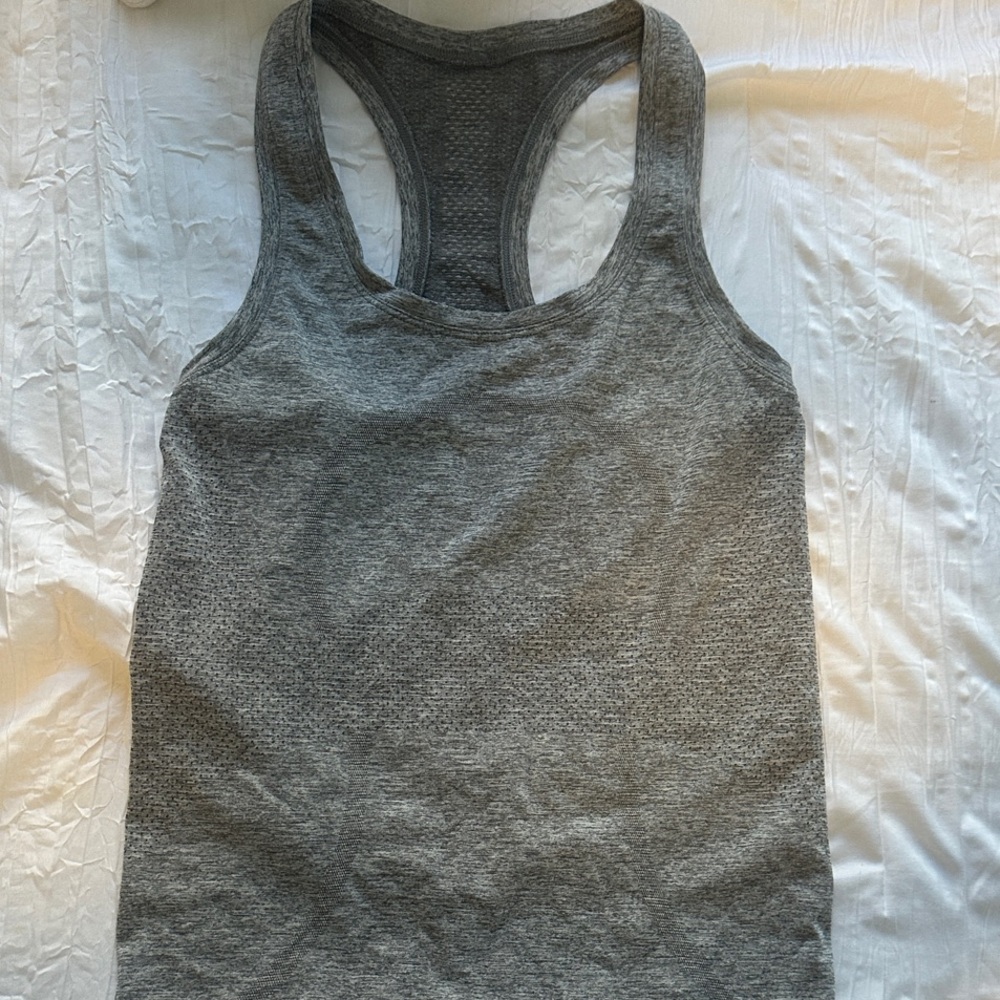 Lululemon Gray Siftly Tech Tank Top